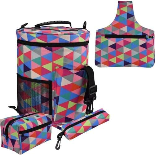 4 Pcs Yarn Storage Bags Travel Knitting Bags Crochet Yarn Storage Empty Organizer Large Capacity Yarn Knitting Tote Bag