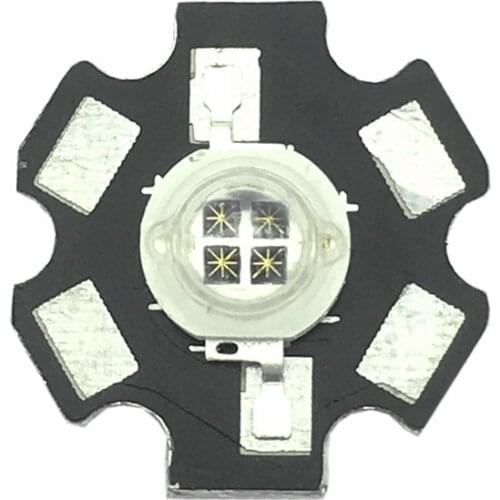5pcs/lot High Power LED Chip IR Infrared 850nm 940nm 5W Emitter Light Lamp Beads 850 940 nm with PCB or not pcb