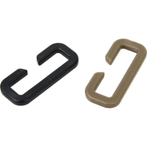5Pcs XC-1D-02 X-CON Tactical Vest Buckle Type C Buckle 1 inch Strap Adjustment Button DuPont POM Material
