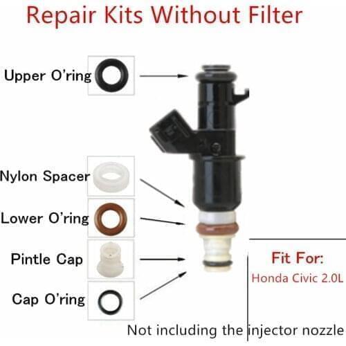 500sets/2500pcs Fuel Injector Repair Kit for Honda Civic 2.0L Acura RSX CXS 2.0L (AY-RK203-1)