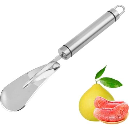 BalleenShiny High-quality Stainless Steel Grapefruit Peeler Citrus Peeler Household Fruit Opening Tool For Grapefruit Lemon