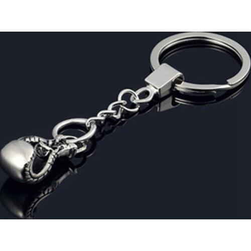 Boxing Gloves Key Chain Car Bag Pendant Sport Fist Keychain Boxer Golvers