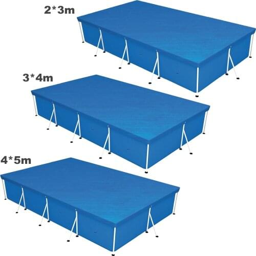 Swimming pool cover cloth Pool Dustproof Waterproof rain cloth pool Accessories for Square swimming pool Outdoor Garden Pool
