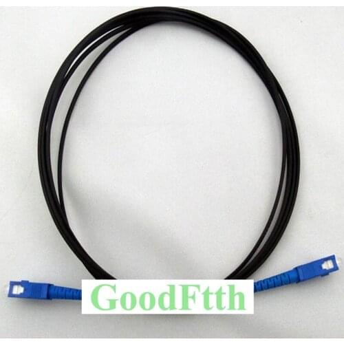Drop Cable Patch Cord SC-SC UPC SM G657a Black LSZH 3X2mm 1 core GoodFtth 1-15m