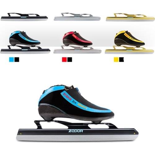 6-Layer Carbon Fiber Professional ZODOR Fixed Ice Skates Shoes 62 430mm 410mm 380mm Ice Blade Warm Boot for MAPLE 2019 EUR 29-46