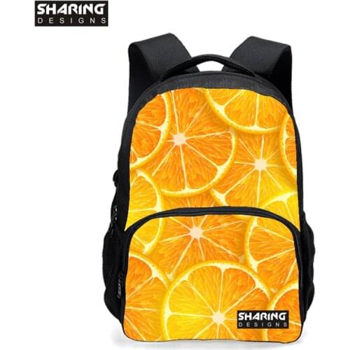 Fashion Women school bags 3D Candy fruit salad Print Ladies Casual Travel school bags Girls Bag Large Capacity school Bag
