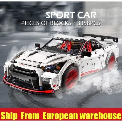 Mould King 13172 Nismo Nissan GTR GT3 Speed Racing Sport Car Set Compatible 25326 Building Blocks Bricks Model Toy
