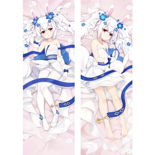 Mxdfafa Japanese Anime Azur Lane USS Laffey Dakimakura Pillow Cases Female Pillow Cover Hugging Body Pillowcases Cute Bedding