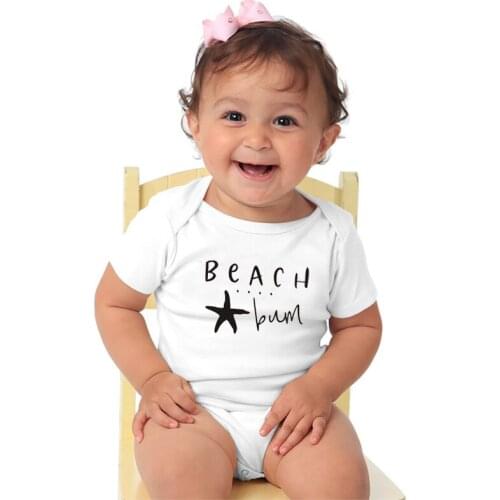 Letter Printing New Born Baby Clothes One-Pieces Newborn Romper Toddler Baby Girls Clothes Infant Kids Boys Jumpsuit Outfits