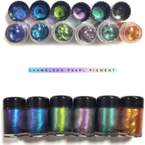 10g Pearlescent Mica Pigment Powder Color Changing for Slime Epoxy Resin Craft