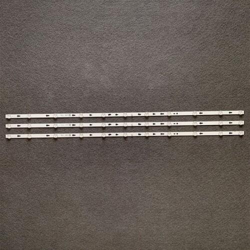 3pcs LED backlight strip For Thomson T49FSL6010 HR-99A05-00437 LVF490CSDX LE03RB2R0-DK 4C-LB490T-HR9 49D1200 49HR332M11A2 V3