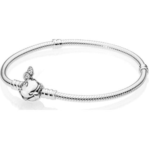 2019 NEW 100% 925 Sterling Silver Shimmering Portrait Moments Bracelet For DIY Europe Beaded Original Fashion Gift