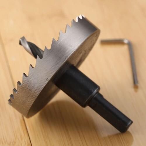 1pc 35-60mm Tool HSS Hole Saw Drill Bit High Speed Steel Holesaw Metal Cutter Drilling Power Tool herramientas para carpinteria