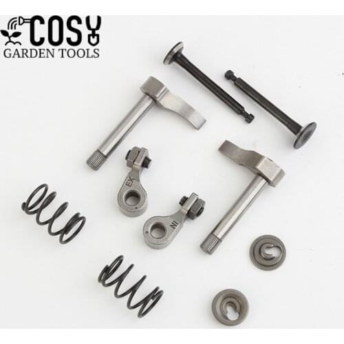 140 Intake Exhaust Valve Spring Lifter Rocker Arm Set For Honda GX35 GX35NT HHT35S Trimmer Brush Cutter Lawn Mower Motor Part