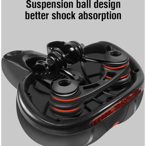 Bike Saddle Shock Absorber Bicycle Cover Saddle Soft Shockproof Seat Road Mountain Bike Racing Cycling Bike Accessories