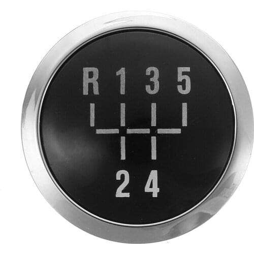 5 Speed Car Gear Knob Chrome Cap Top Cover For VAUXHALL OPEL ASTRA III H CORSA D 2004-2010 Car Accessories
