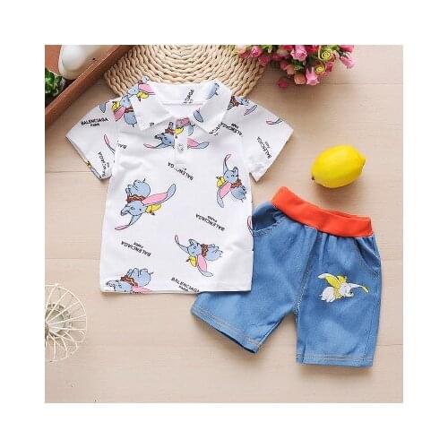 Baby boys clothes sets summer newborn cotton fashion top+shorts 2pcs tracksuits for bebe boys infant clothing jogging outfits