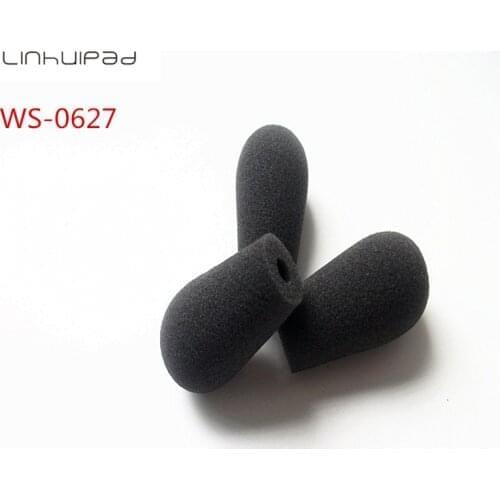 Linhuipad WS-0627 Foam Microphone Windscreen, mic sponge cover 6mm inner diameter & 27mm inner length 3000pcs/lot
