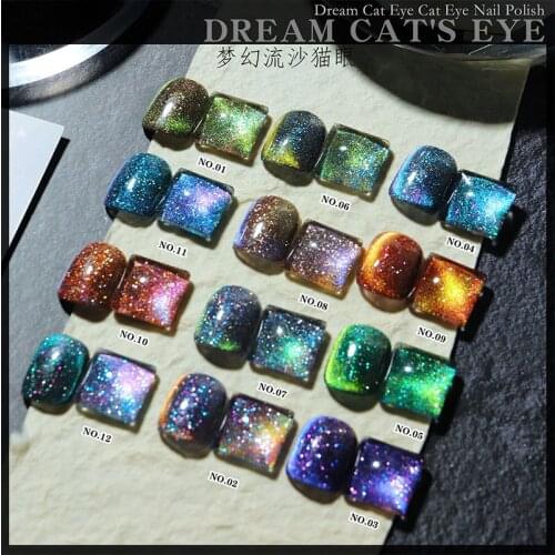 MSCHENGDORIS Nail Polishes Cat's Eye China