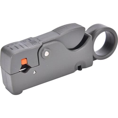New Household Tool Multifunction Rotary Coax Coaxial Cable Cutter Tool RG58 RG59 RG6 High Impact Material Wire Stripper