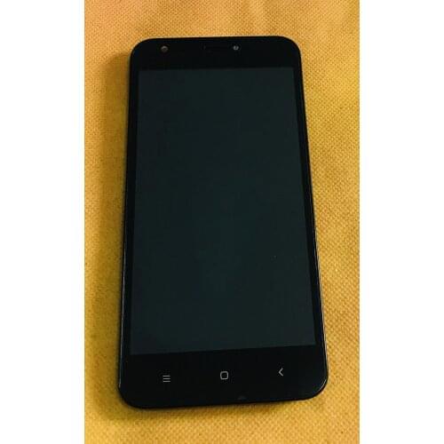 Used Original LCD Display Screen + Touch Screen + Frame for Ulefone S7 MTK6580 Quad Core free shipping