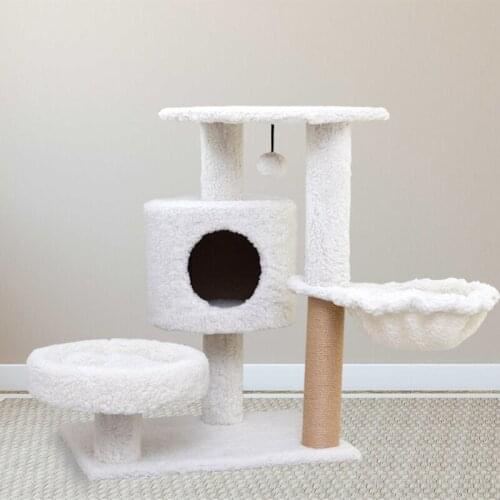 Cat Climbing Frame Nest Tree Sisal Board Column Platform Toys for s