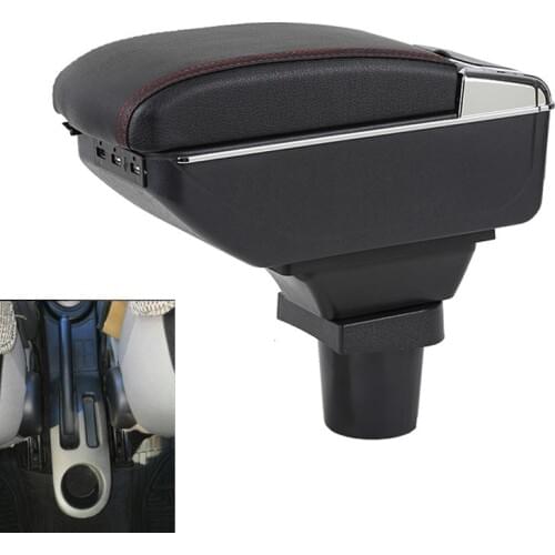 For Toyota ist armrest box central Store content Storage box with cup holder ashtray accessories