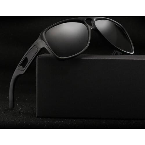 Polarized Sunglasses Men Polaroid Sunglasses for Men Driving FISHING Black Frame Eyewear Male Square Sun Glasses Brand