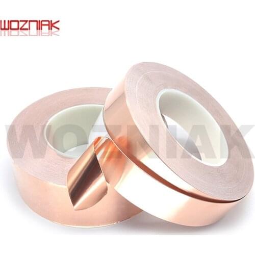 Thickening Pure Copper foil tape Pure copper single side Conductive Shielding heat dissipation High temperature resistant tape