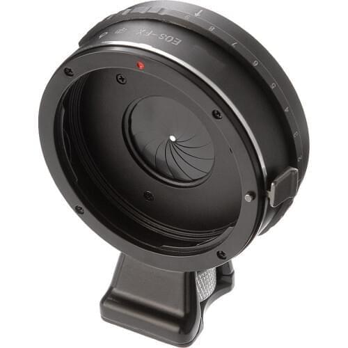 Built-in Aperture Lends Adapter Ring for Canon EOS EF Lens to Fujifilm Fuji X-mount X-PRO2 X-E3 X-E2S X-A1 X-A10 X-A20 X-H1