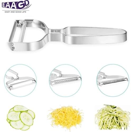 1Set Stainless Steel Peeler Premium Ultra Sharp Julienne Peeler Vegetable Fruit Peeler Slicer Y Peeler for Potato Carrot Apple
