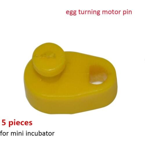 5 pieces High Quality Hot Selling Yellow Egg Turning Motor Pin Self-produced