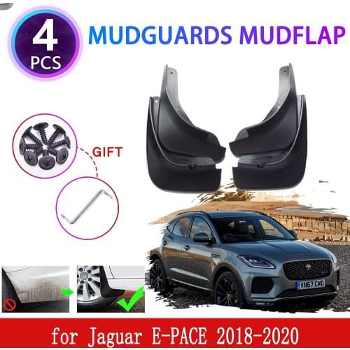 For Jaguar E-PACE E PACE 2018 2019 2020 Mudguard Mudflap Fender Mud Flaps Splash Mud Guard Protect Front Rear Wheel Accessories