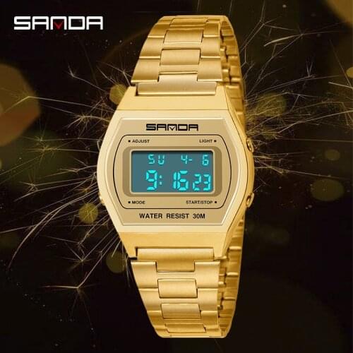 BASID Top Brand Luxury Mens Sports Watch Digital Wristwatches Waterproof Alarm Electronic Clock Gentleman For Man Gifts Male