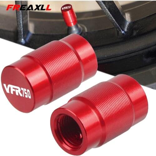 For Honda VFR750 VFR 750 1991 1992 1993 1994 1995 1996 1997 Motorcycle Accessories Wheel Tire Valve caps Aluminum Airtight cover