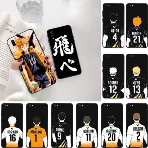 Haikyuu!! Karasuno Jersey Shoyo Hinata Phone Case For Vivo Y91c Y17 Y51 Y67 Y55 Y7s Y81S Y19 V17 vivos5