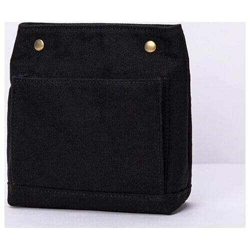 Canvas Mini Pouch Womens Bag Storage Bag Lined Bag Medium Bag Multifunctional Finishing Bag