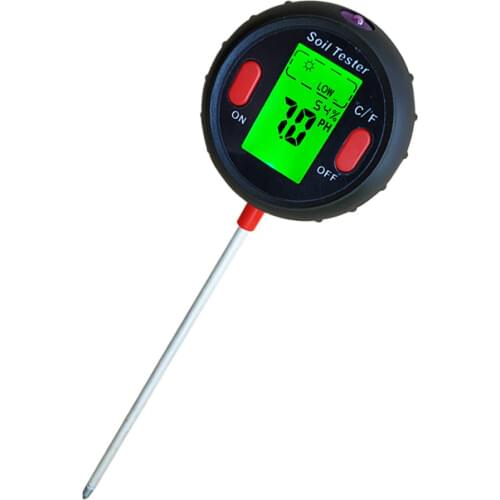 Five-in-one soil detector soil pH meter pH value tester pH meter temperature and humidity meter moisture meter