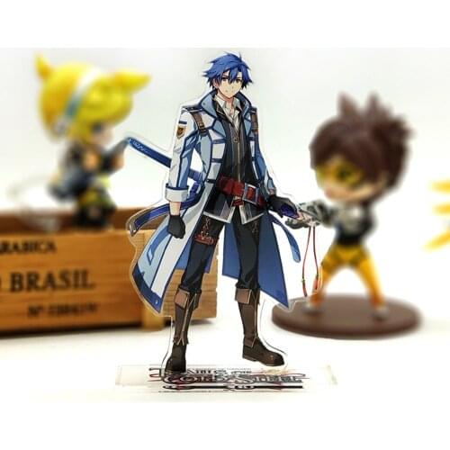 Love Thank You Legend Of Heroes Trails Of Cold Steel sen no kiseki Rean Schwarzer acrylic stand figure model holder cake topper