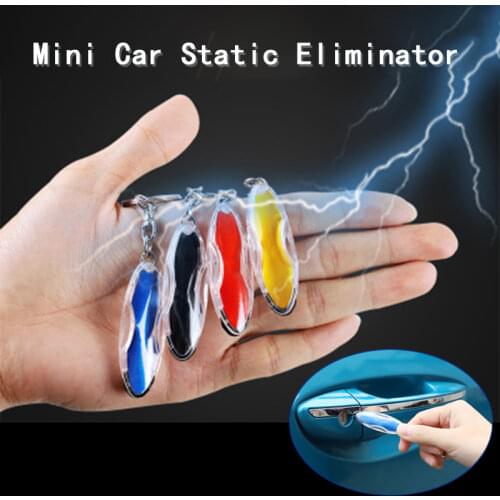 Multifunction Mini Car Static Eliminator Autodoor Anti-Static Device Electrostatic Pen Car Key Ring For Car External Accessories