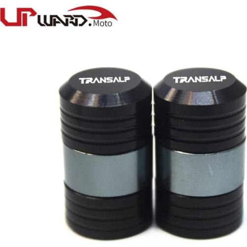 Motorcycle Accessorie Wheel Tire Valve Stem Caps For HONDA TRANSALP 600 650 700 XLV Transalp CNC Airtight Covers new motorbike