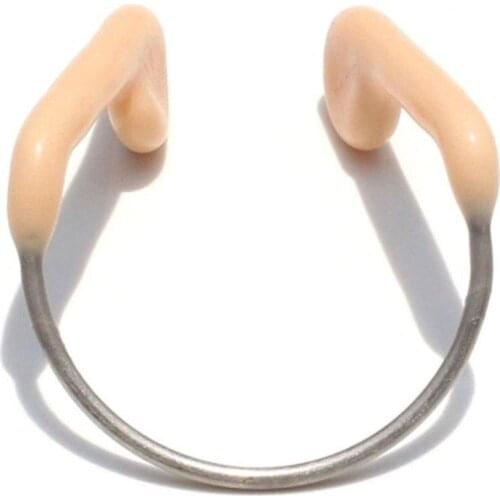 Unisex Diving Swimming Snorkeling Training Soft Silicone Metal Frame Nose Clip pool accessories беруши для сна дайвинг