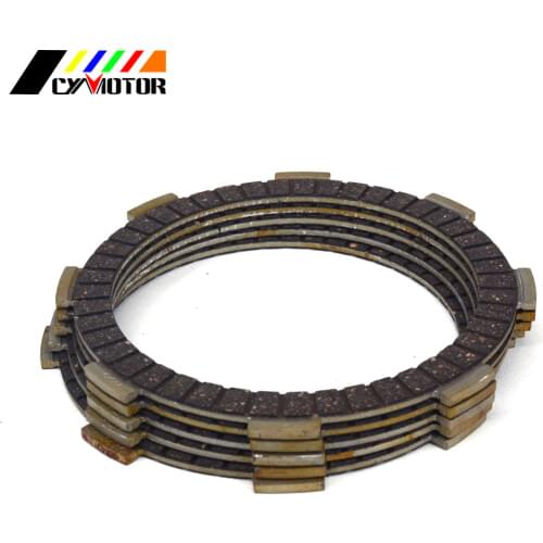 5PCS Motocycle Clutch Friction Plates Disc Set For HONDA CR CG CB CBR XL CRF ATC CM DF TLR TR TRX XR 80 85 110 125 150 185-250