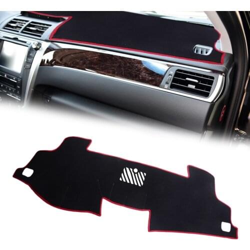 Car Non-Slip Dashboard Dash Mat Sun Cover Pad Fit for Toyota Camry 2012 2013 2014 2015 2016 2017 Left Hand Drive Only