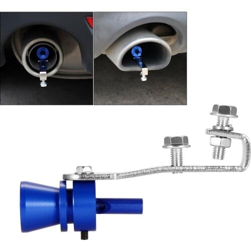 ONEVER Universal Car Turbo Sound Whistle Muffler Exhaust Pipe 23mm Fake Blow-off Valve BOV Simulator Whistler Auto Accessories