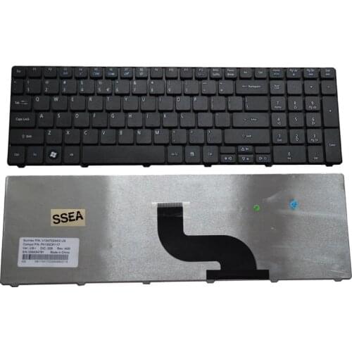 SSEA New Laptop US Keyboard for Acer Aspire 5740G 5740Z 5741 5741G 5742 5742g 5742Z 5745G 5745 5745P 5800 5250