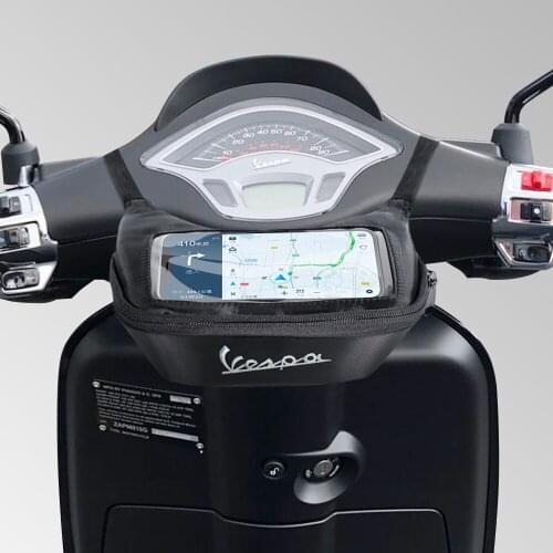 Scooter Storage Bag Waterproof Navigation Bags Case for Vespa GTS GTV LX LXV Sprint Primavera