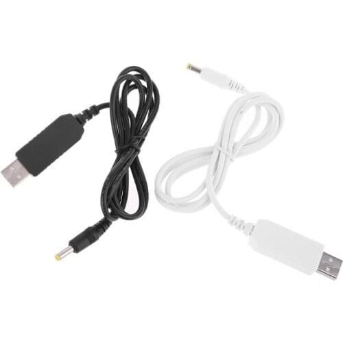 USB 5V to 6V 4.0x1.7mm Step-Up Boost Converter Voltage Power Supply Cable for Electronic Blood Pressure Monitor 1m