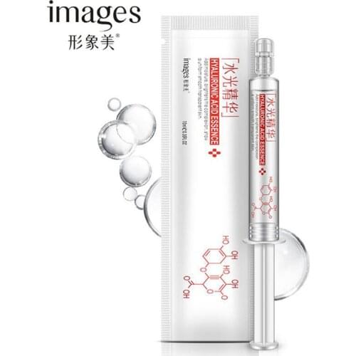 IMAGES Hyaluronic Acid Essence Moisturizing Liquid Face Skin Care Anti Aging Anti Wrinkle Brighten Moisture Whitening 10ml
