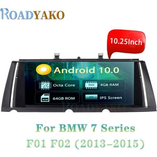 10.25'' Android 10.0 Car Navigation GPS Video playe For BMW 7er F01 F02 2013-2015 NBT Stereo Car Radio Multimedia 2Din Autoradio